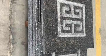 百色英国棕回纹雕刻版