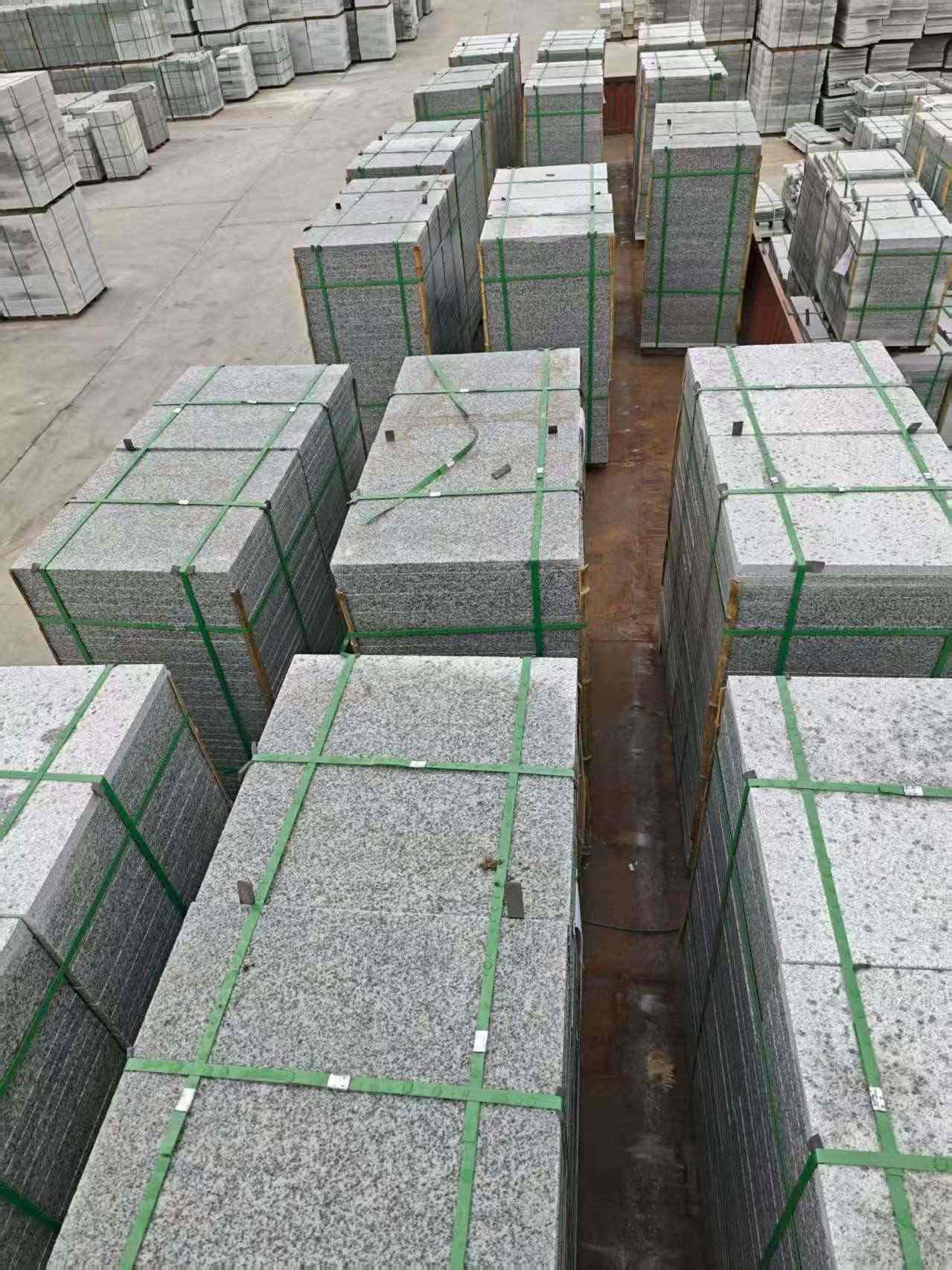 百色芝麻白地铺板  地铺石